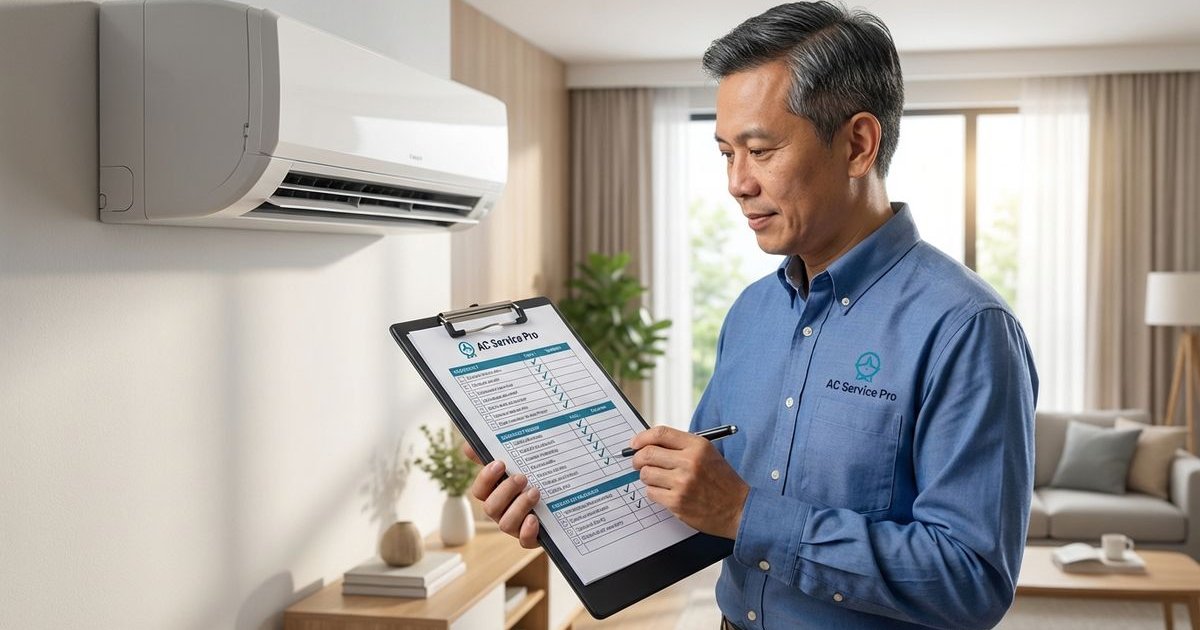 Aircond Maintenance Checklist: Keep Your AC Running Efficiently