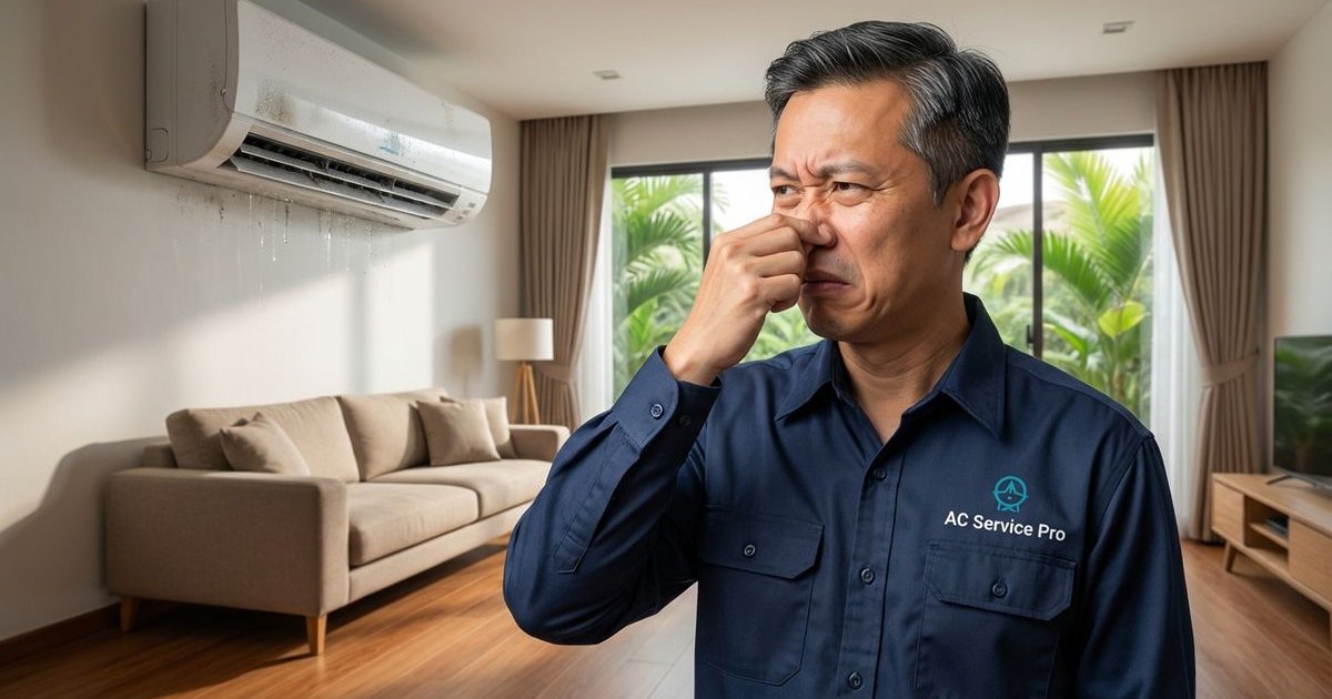 Why Does My Aircond Smell Bad? Causes and Solutions